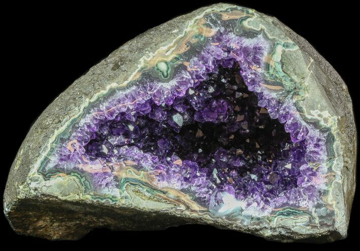 Amethyst Crystal Geode - Uruguay #50199